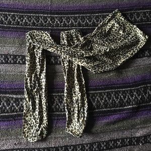 Leopard tights!!
